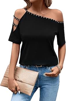 トップス yilon BIJOUOFFSHOULDERBLOUSE yilon BIJOU OFF SHOULDER BLOUSE