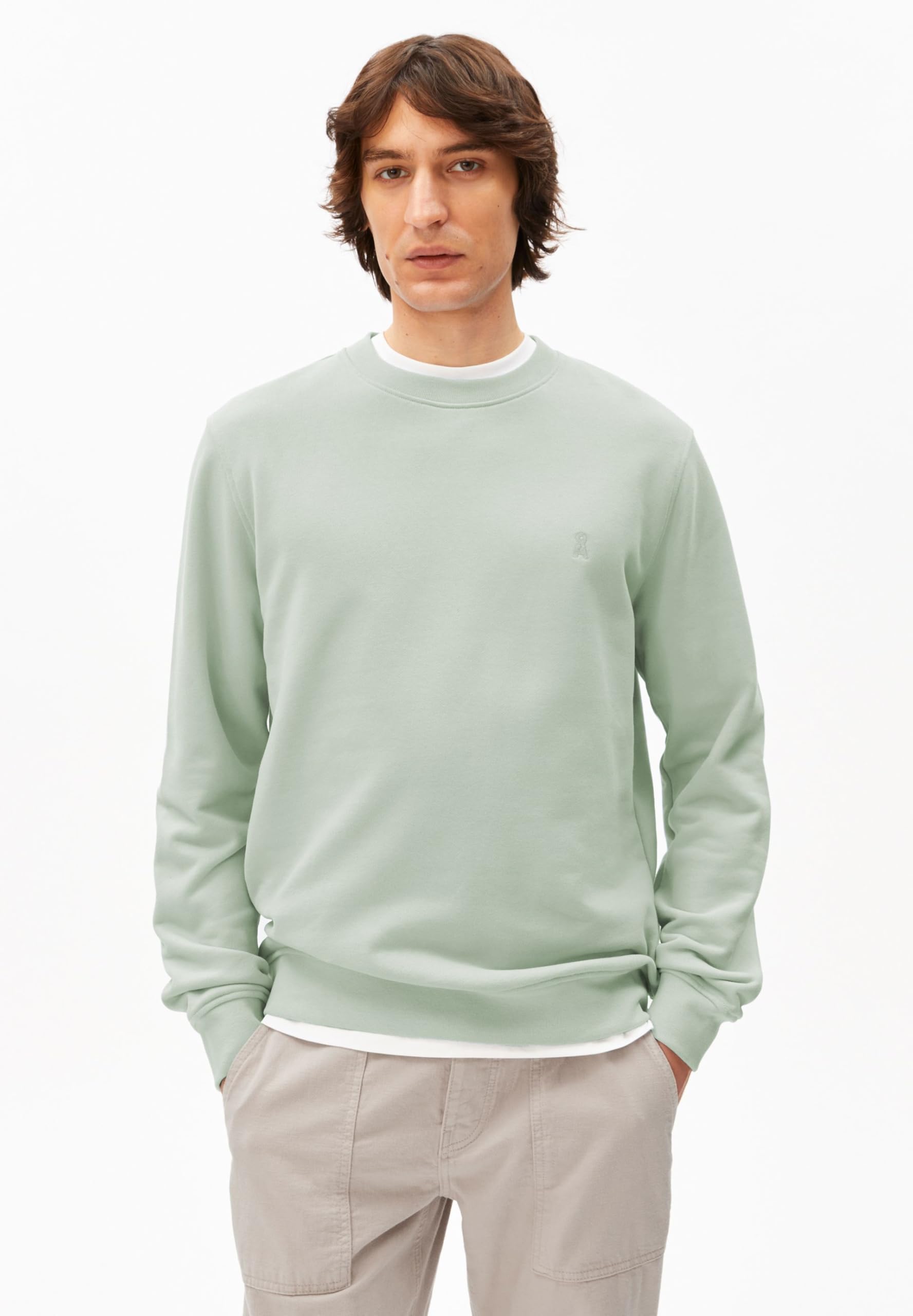 ARMEDANGELS Herren Sweatshirt aus Bio-Baumwolle BAARO Loop Regular Fit