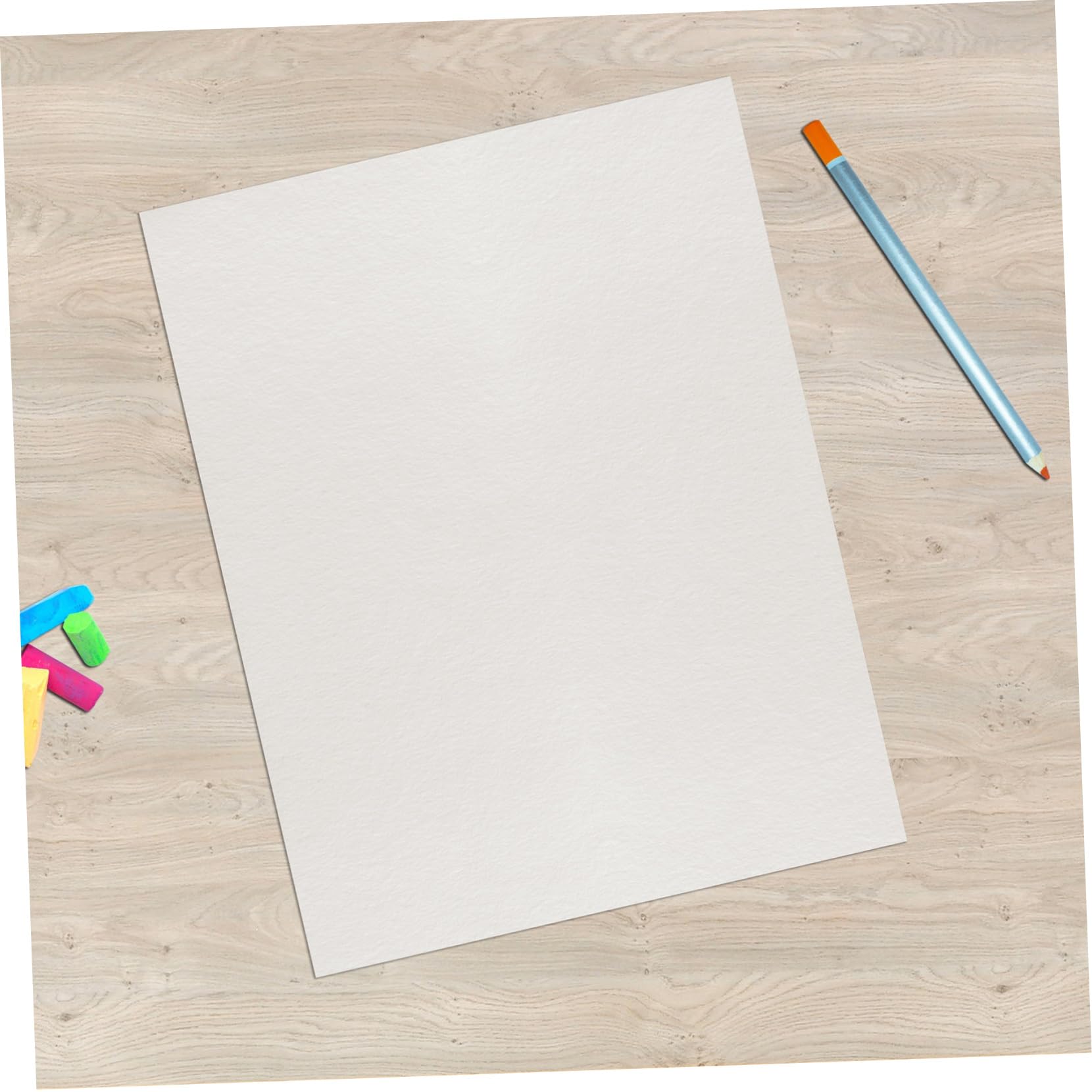 Papier Cartonné Coloré A4 230g, 100 Feuilles pour Bricolage et Dessin