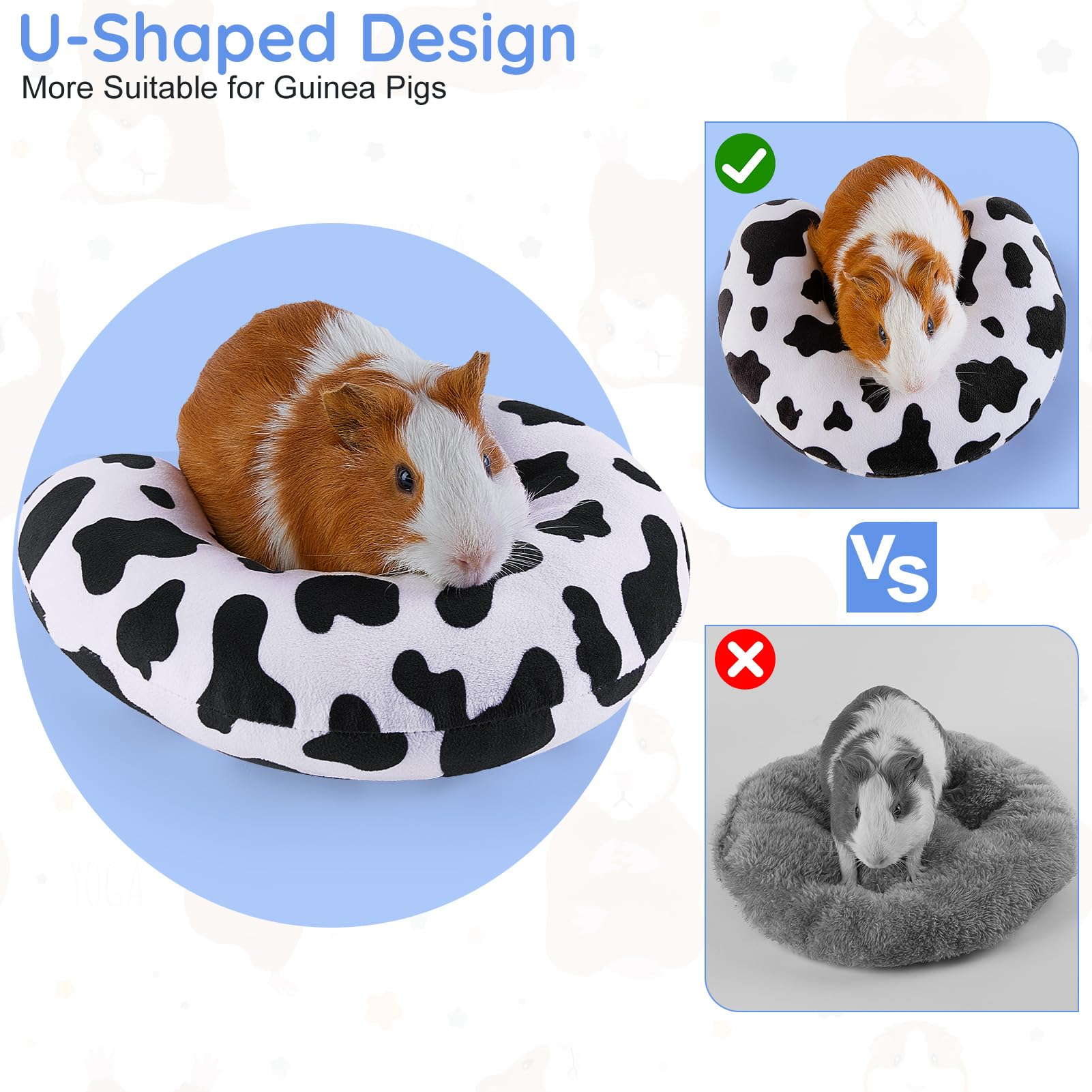 Guinea Pig Beds Pack Small Animal Bed For Bunny, Hamsters