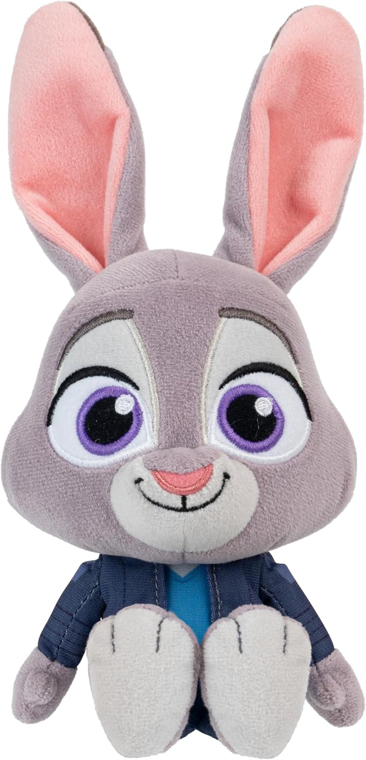 Disney’s Zootopia 2 8” Plush Judy Hopps - Stuffed Animal Movie Toys for Kids and Collectors - Suitable for Ages 3+