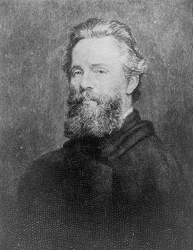 Posterazzi Póster de autor estadounidense de Herman Melville por Science Source, (18 x 24), varía