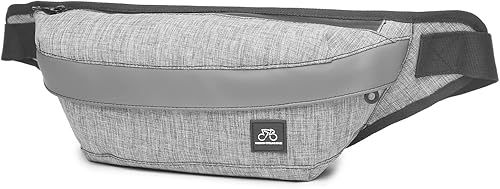 Riñonera cruzada para hombre, riñonera cruzada para mujer, bolsa para cinturón para viajes, caminar, correr, senderismo, ciclismo con correa