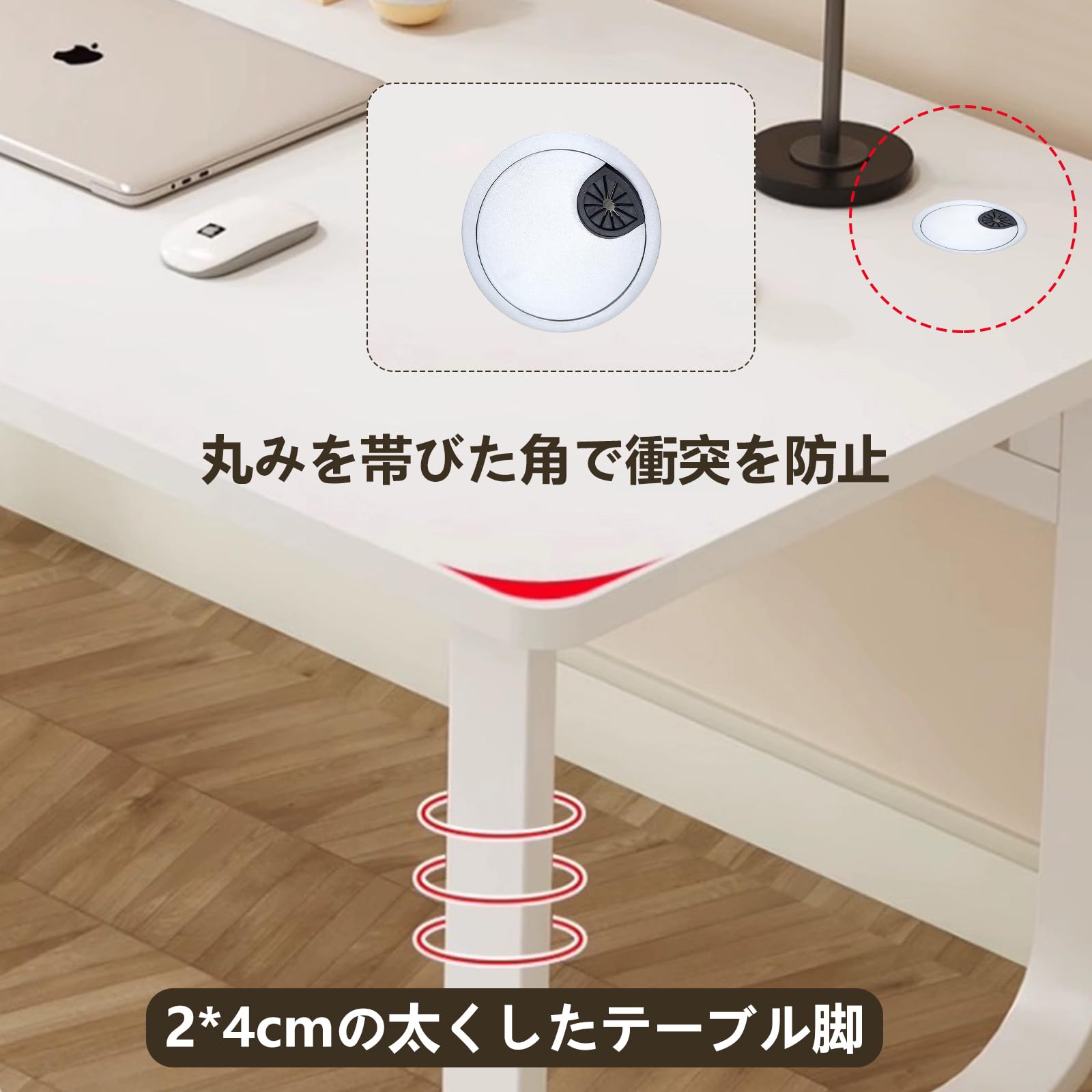 Amazon | WNYOS パソコン デスク 勉強机 ゲーミングデスク 作業