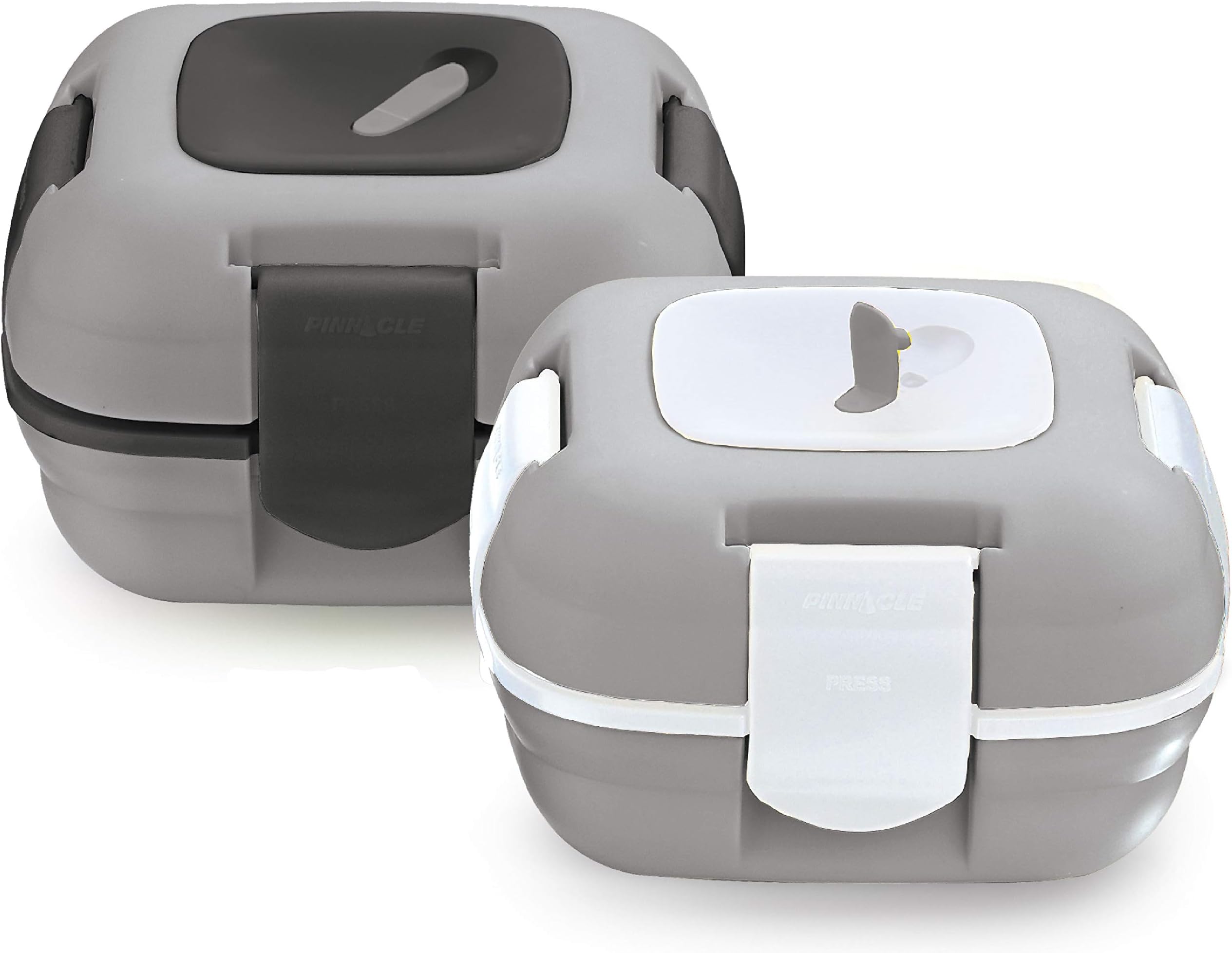 Insulated Leak Proof Lunch Box - Thermal Lunch Container With NEW Heat Release Valve 16 oz ~Set of 2~ Blue-Green