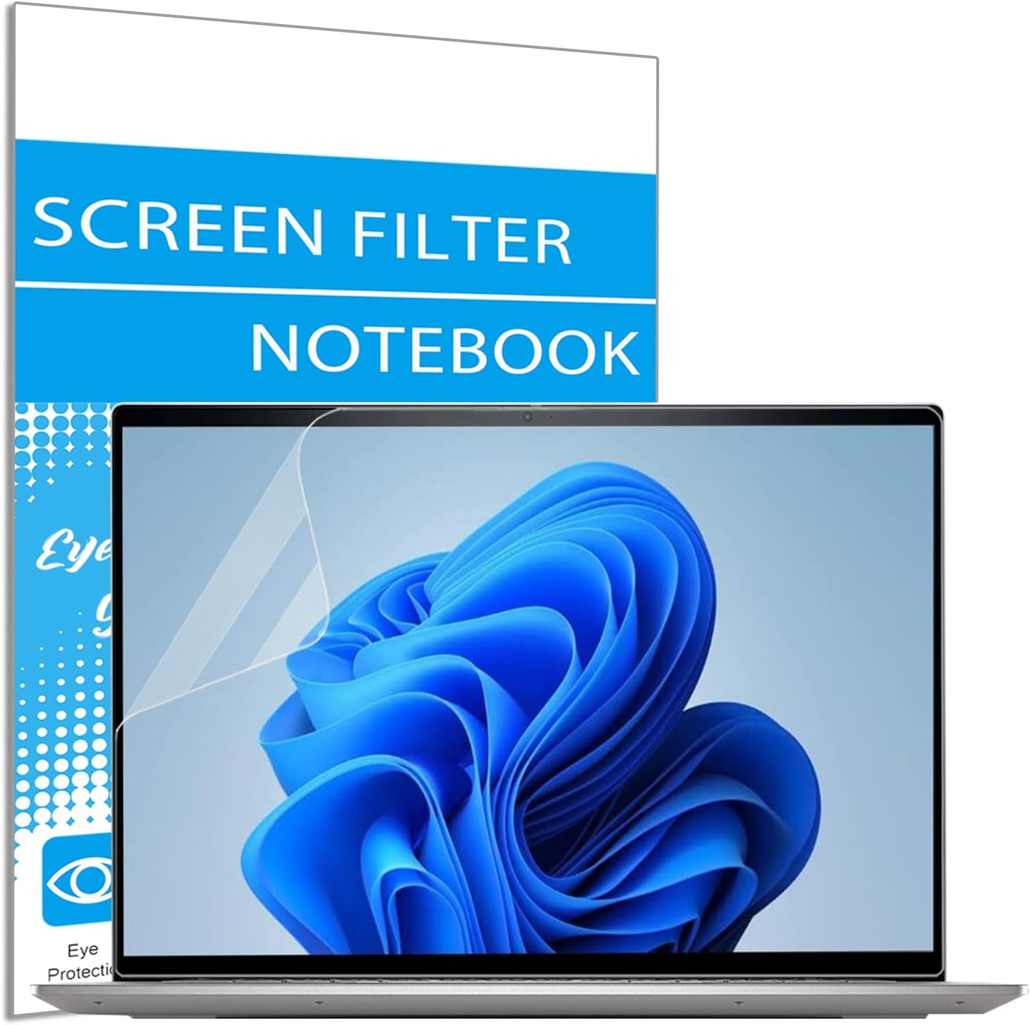 i-Tensodo 2 Pack 16 inch Anti Glare Screen Protector for Dell Inspiron 16 5645 5640/Dell Inspiron 16 5635 5630/Inspiron 5625 5620 2024 2023 laptop, Eye Protection Anti Glare Filter, Anti Fingerprint