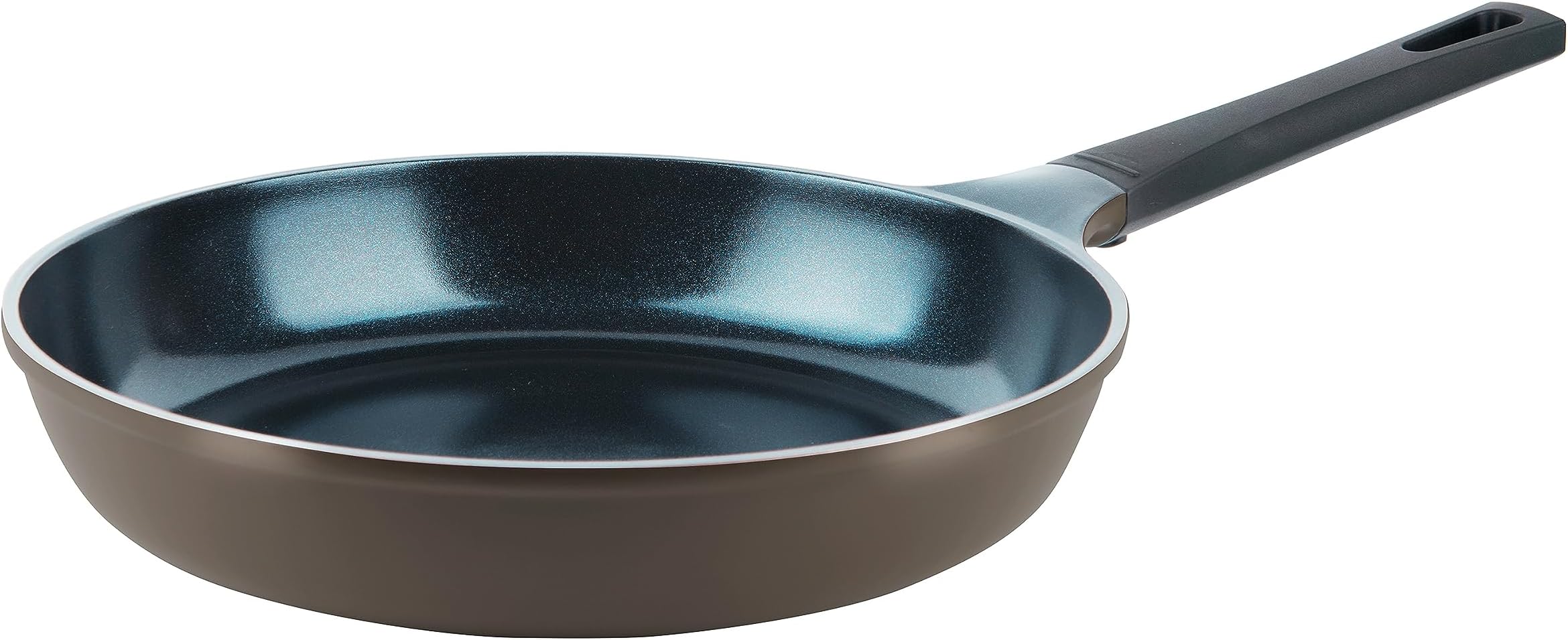Ozeri12" Green Ceramic Frying Pan, with Smooth Ceramic Non-Stick Coating (100% PTFE and PFAS Free)