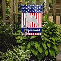 Vista 463 de Caroline's Treasures BB4243GF Bandera de jardín con texto en inglés «Merry Christmas» con texto en inglés «Merry Christmas», bandera decorativa