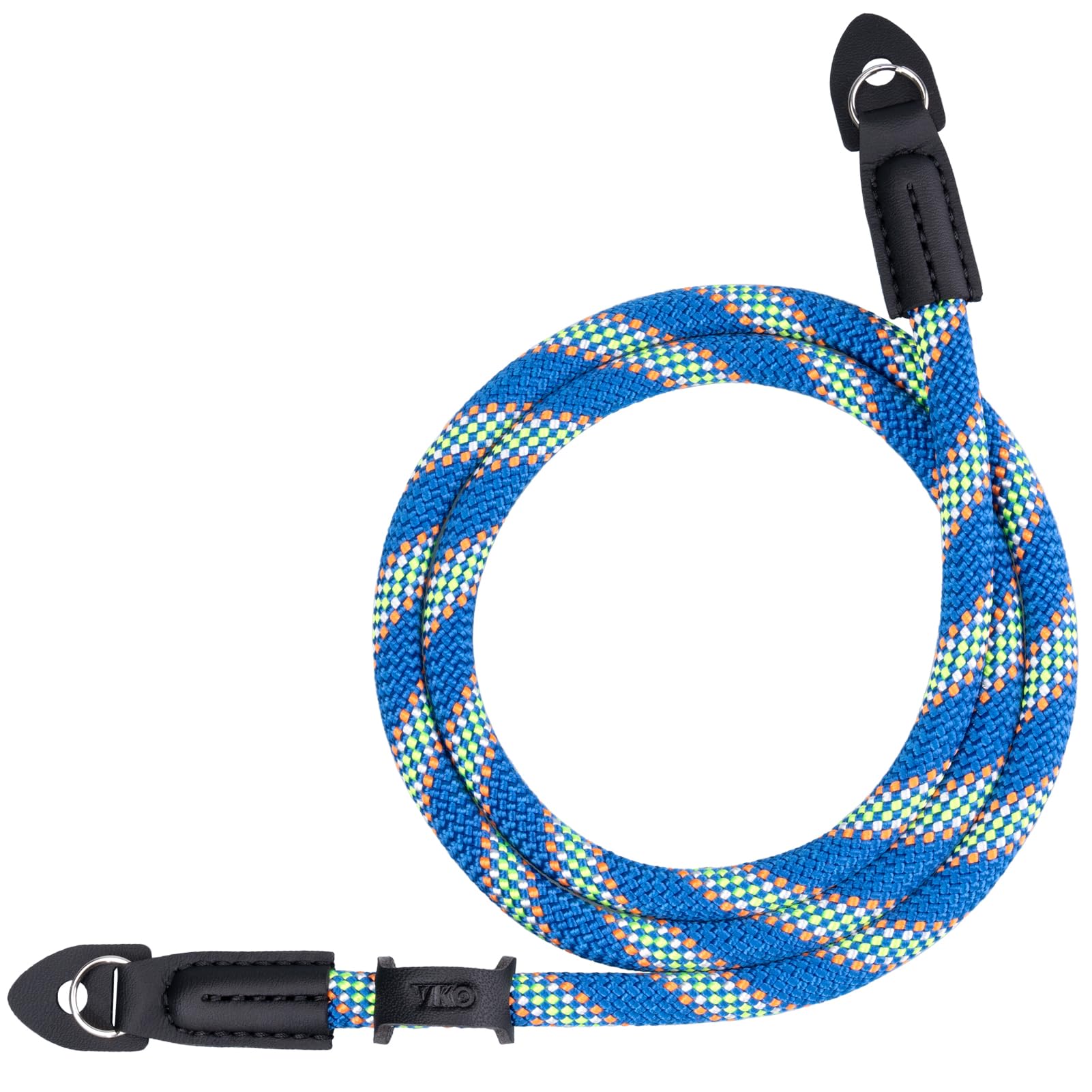 VKO Vintage Camera Neck Strap,Nylon Rope Camera Shoulder Straps for Photographers Film DSLR Blue Green