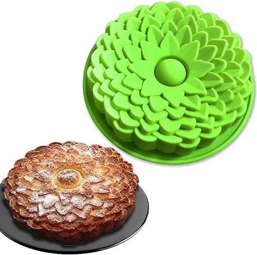 Miniatura 9 de Moldes de silicona en forma de corazón para pasteles - Moldes reutilizables antiadherentes para pastel de queso, brownies y más - Perfecto para el