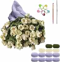 Amazon | 手編みの花束ブランケット DIY キット 12 プレミアム