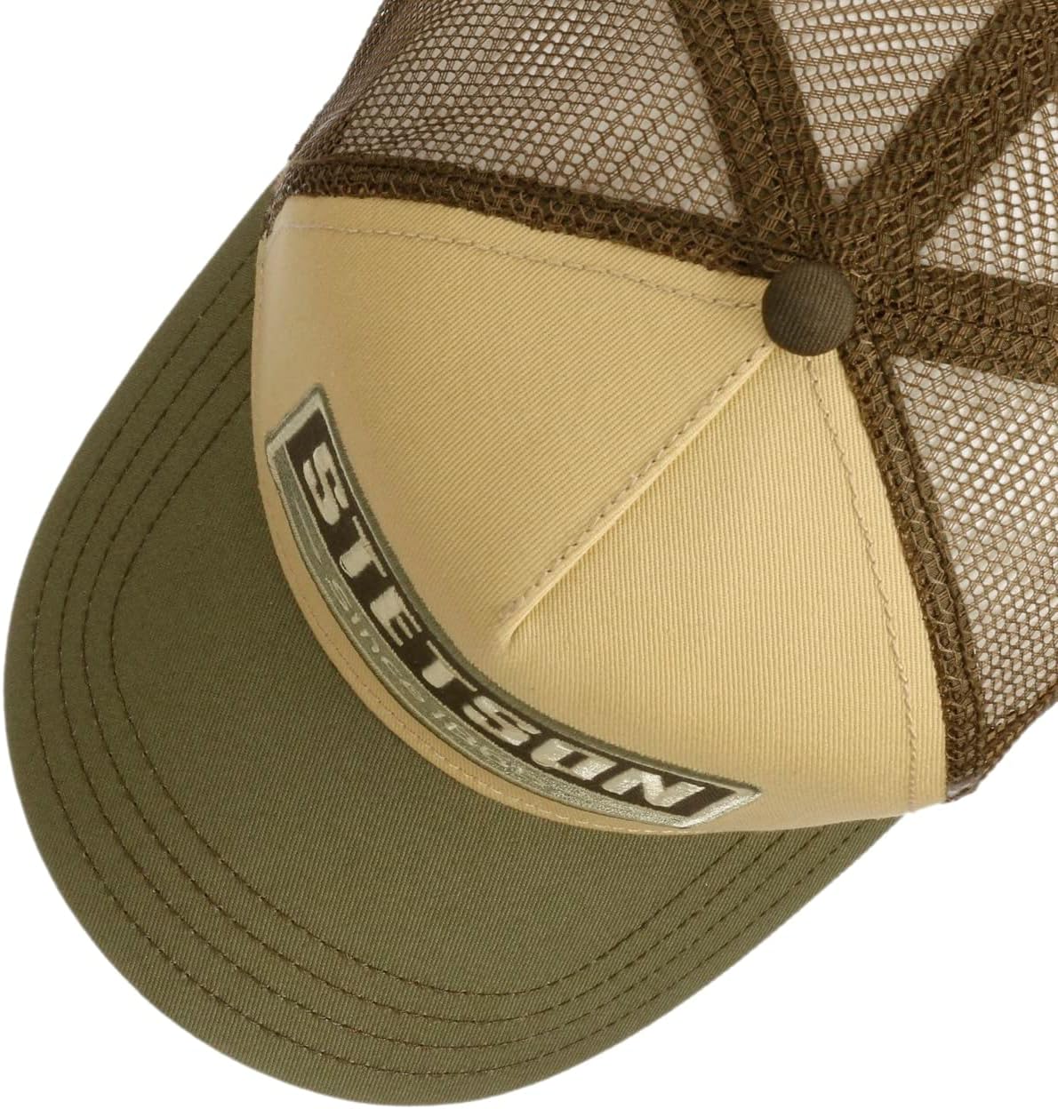 Stetson Highway Trucker Cap Women/Men Olive One Size