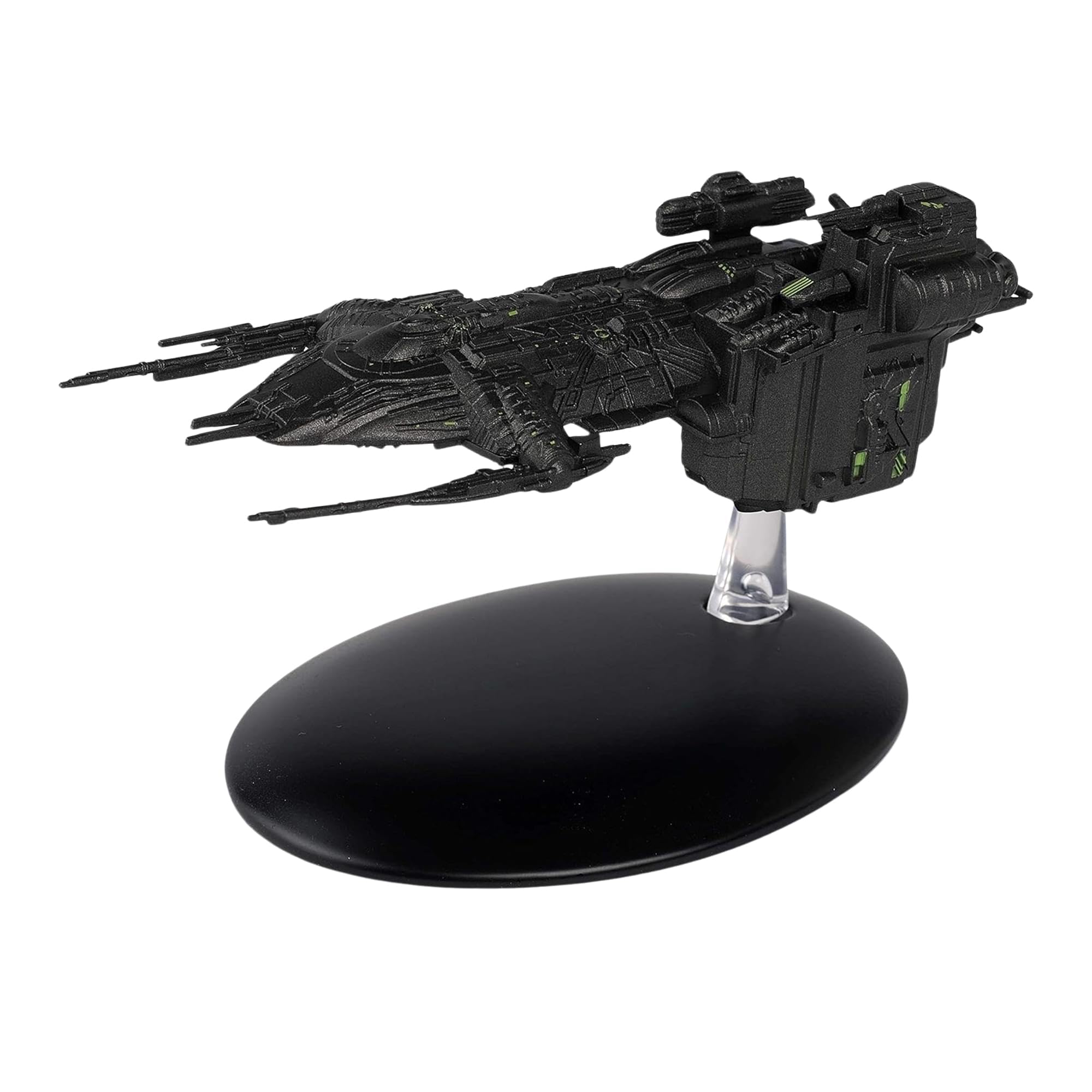 Eaglemoss Star Trek Arctic Explorer Borgified Ship Replica
