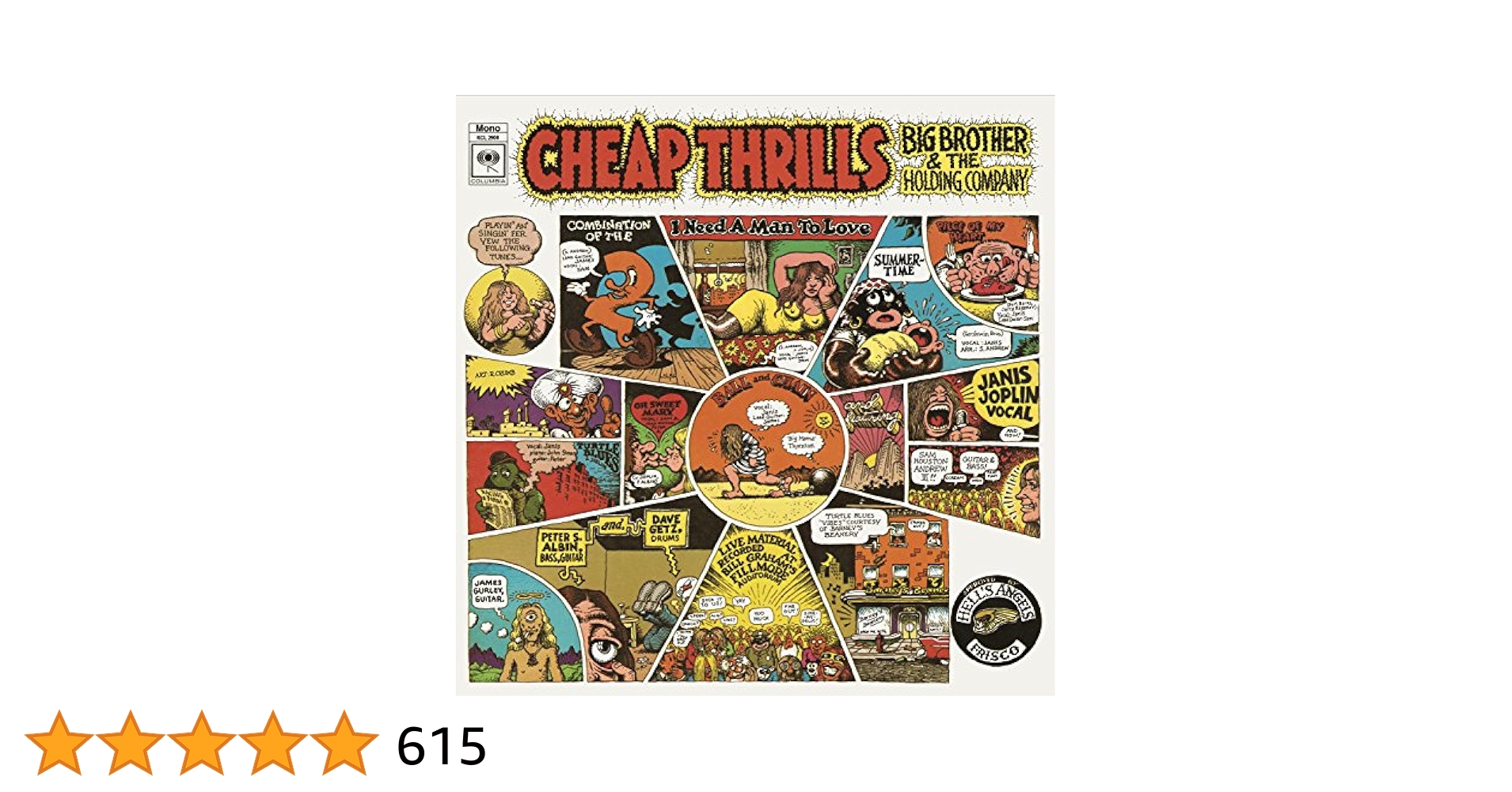 レコード　Cheap thrill Janis Joplin Janis Joplin - Cheap Thrills - Amazon.com Music