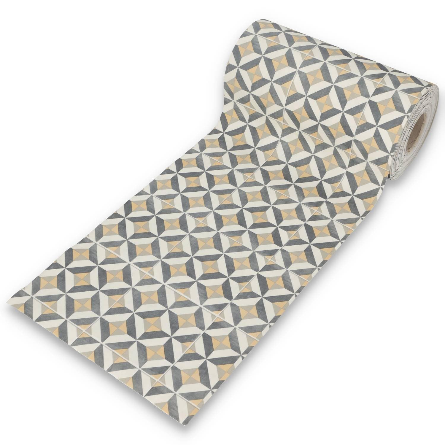 Casatessile Alfombra vinílica de Cocina antideslizable Lavable Chic 50 cm de Ancho. - VAR. 5, 240 cm.