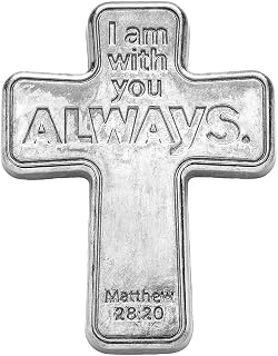 Fun Express 1 3/4" x 2 1/4" Religious Metal Comfort Pocket Crosses - 12 Pc.