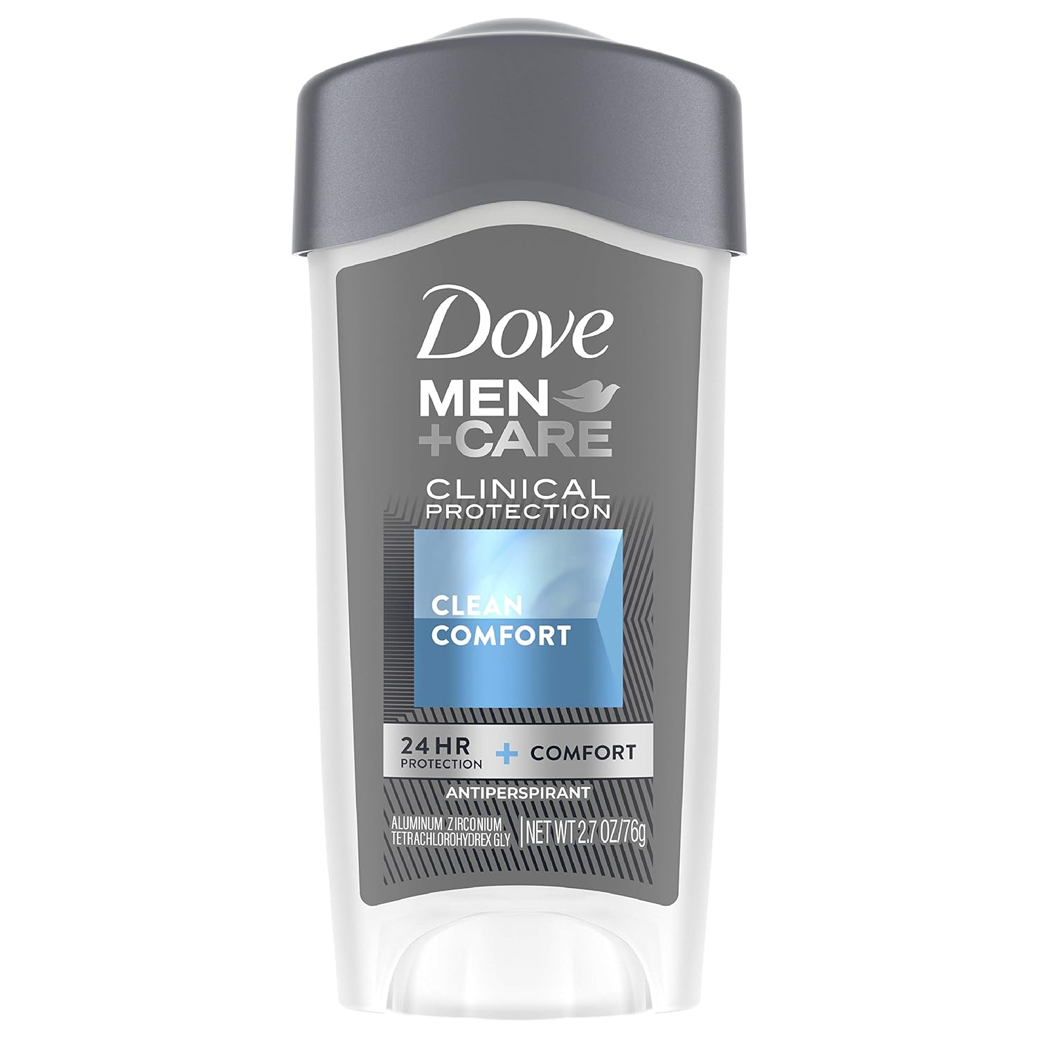 DOVE MEN + CARE Clinical Protection Antiperspirant 48-hour sweat and odor protection Clean Comfort XL Antiperspirant for men formulated with Triple Action Moisturizer 2.7 OZ : Beauty & Personal Care