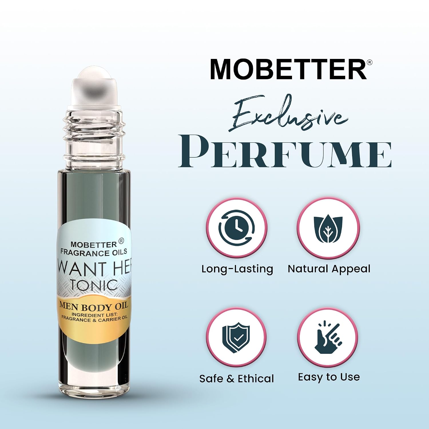 MOBETTER FRAGRANCE OILS I Want Her Tonic Men Fragrance Body Oil