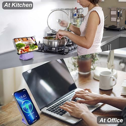 Miniatura 7 de AOGUERBE Banco de energía magnético, cargador portátil inalámbrico plegable de 10000 mAh con cable USB-C pantalla LED para iPhone 15141312 ProPro