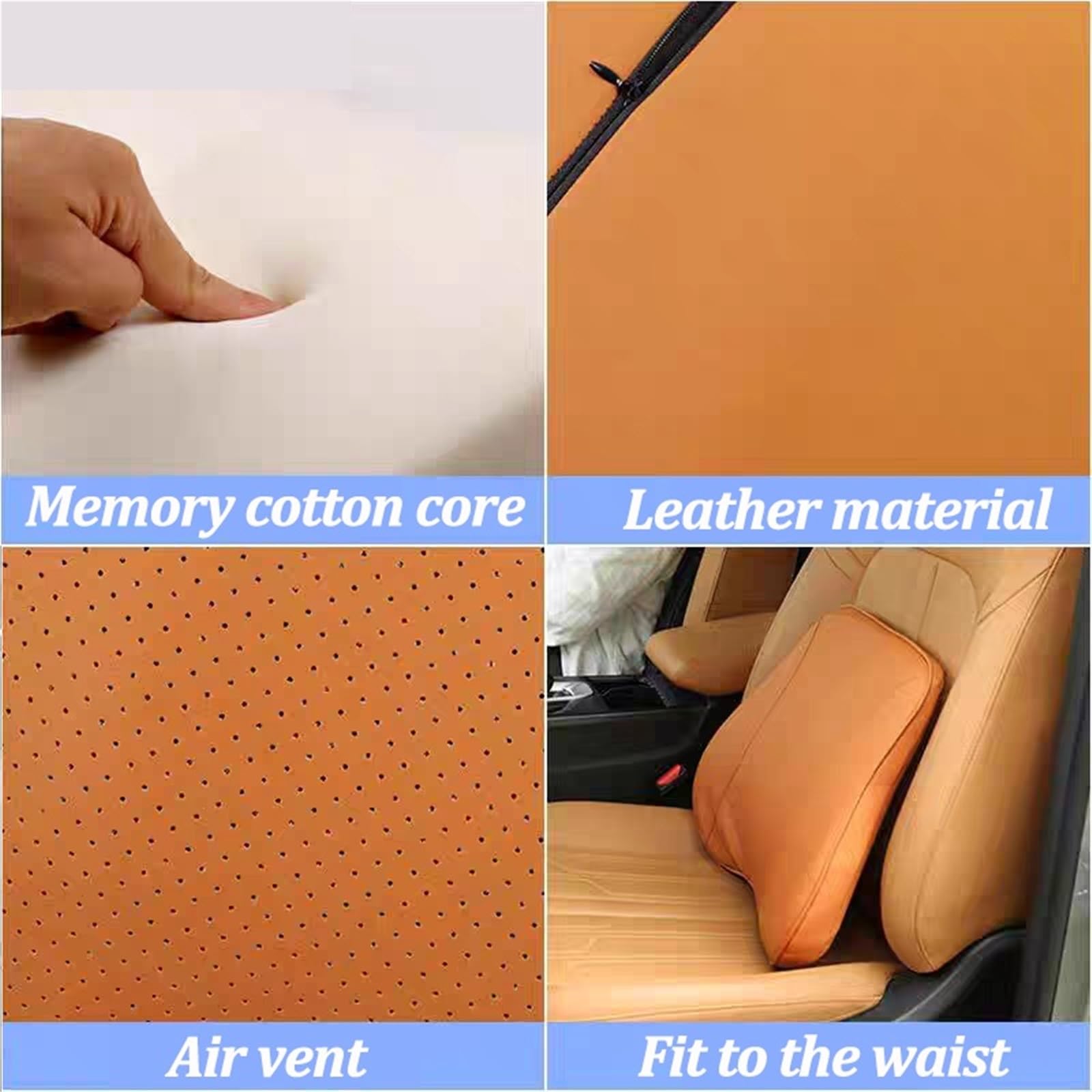 Car Pillow Driving Seat Compatible con la almohada de reposacabezas del coche Haval H9, soporte para el cuello, cojín para la cabeza del asiento, accesorios.(C)