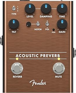 Fender Acoustic Preverb Acoustic Preamp/Reverb Pedal