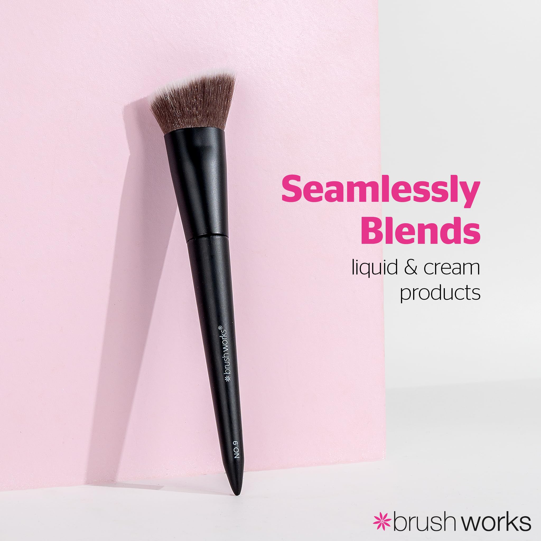 Brushworks Nr 9 Kątowa szczotka polerska do podkładu płaskiego