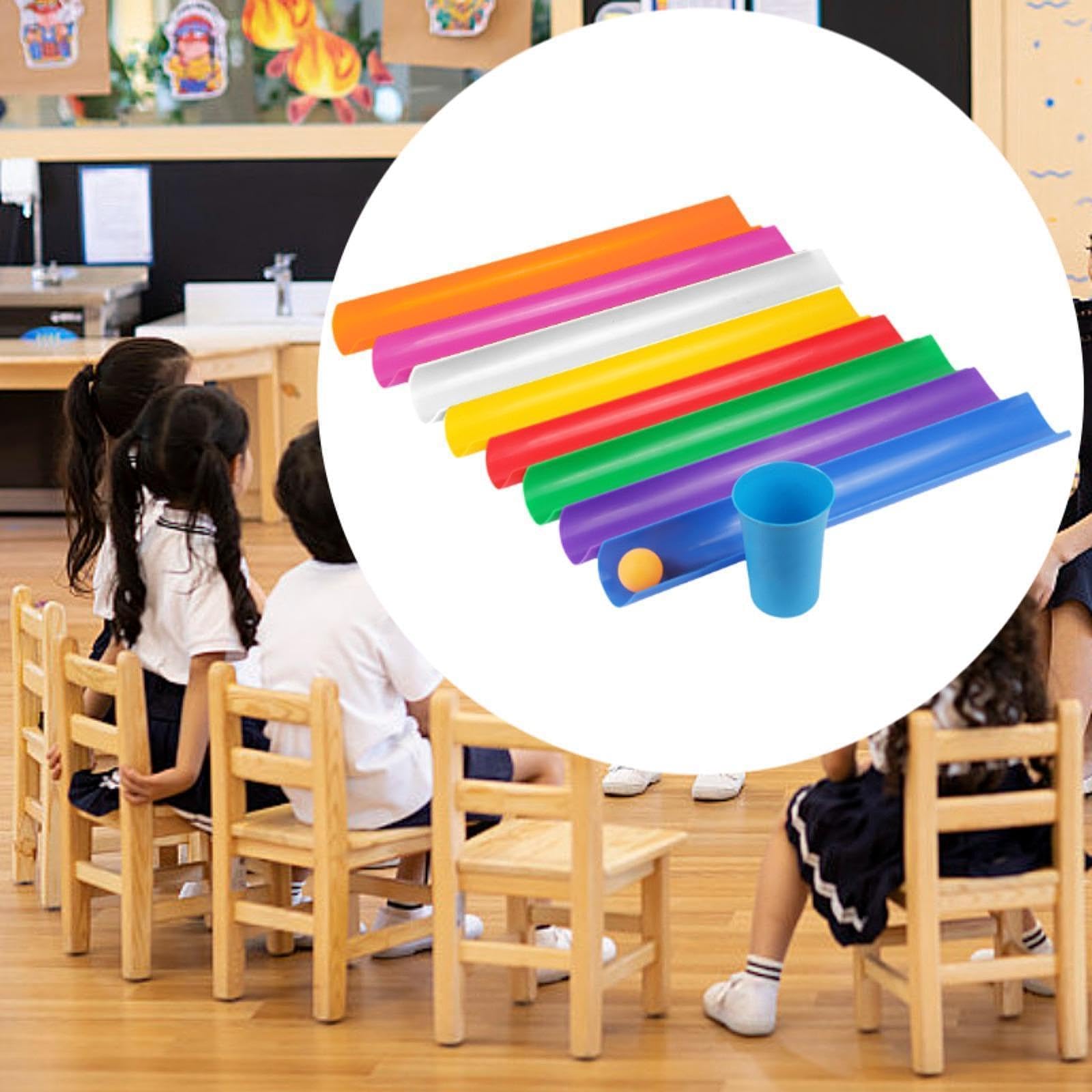 Giochi di con I Tubi, attività di Team Building, Giochi di Gruppo Colorati, Set di Tubi per Sport Giovanili All'aperto, Palestra, Scuola, 40 cm