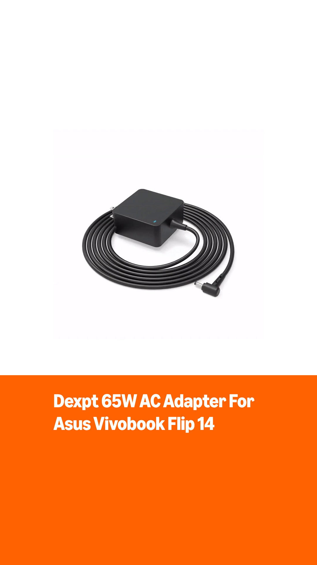 Amazon.com: 65W AC Adapter Replacement for Asus Vivobook Flip 14