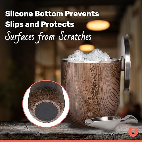 Miniatura 10 de SNOWFOX Vasos de acero inoxidable con aislamiento al vacío de alta calidad, juego de 2 vasos de whisky a la antigua, vasos de whisky, de bajo nivel,