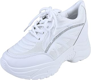 silver running shoes