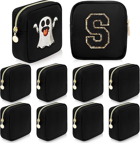 9 piezas de bolsa de cosméticos de nailon para bolso, bolsas de maquillaje preparadas, mini bolsa de cosméticos con cremallera, bolsa organizadora disponible en Yaxa Peru