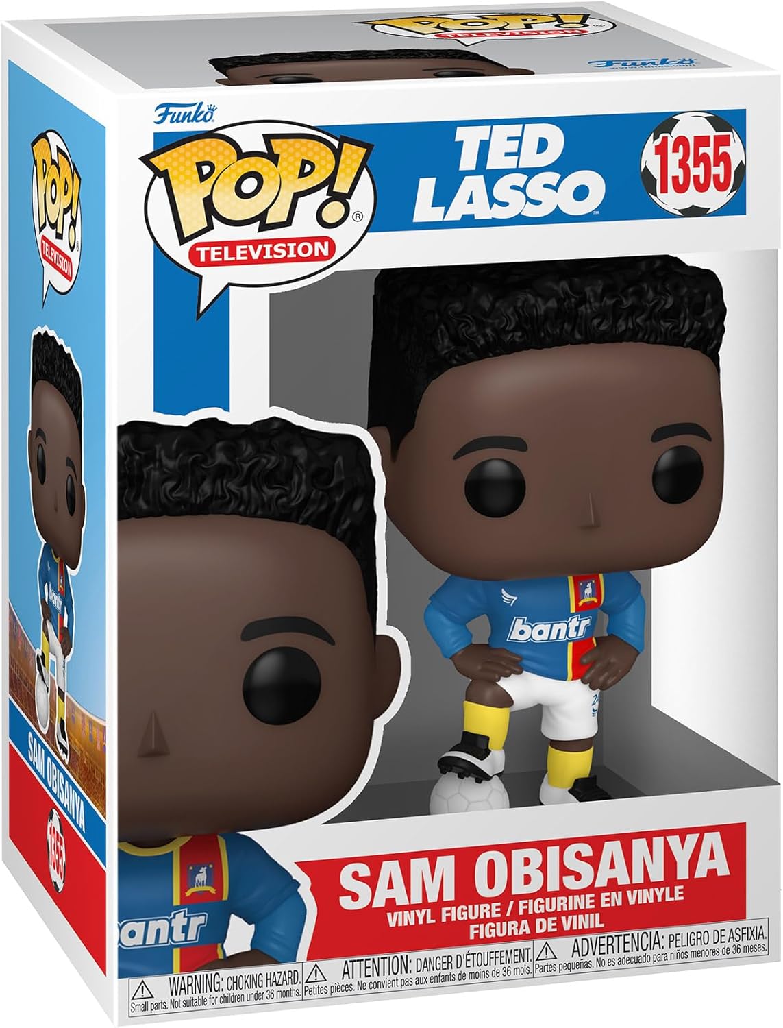 Funko POP! TV: Ted Lasso - Sam Obisanya - Zambia | Ubuy