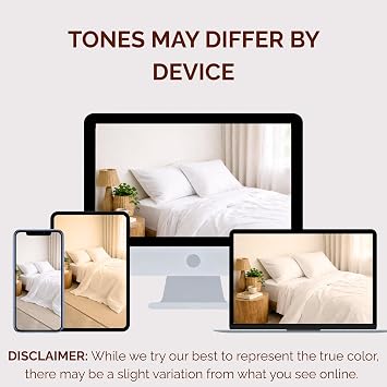 Peru Pima 285 Thread Count Percal Twin Sheet Set - 100% Peruvian Pima Cotton, 3 Piece (Flat, Fitted, 1 Pillowcase) - Cooling, Crisp, Deep Pocket, Hotel Quality Bedding - Latte