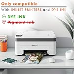 Koala Thick Photo Paper 8.5x11 Inches Heavyweight Double Sided High Glossy 100 Sheets 260gsm only Compatible with Inkjet Printer
