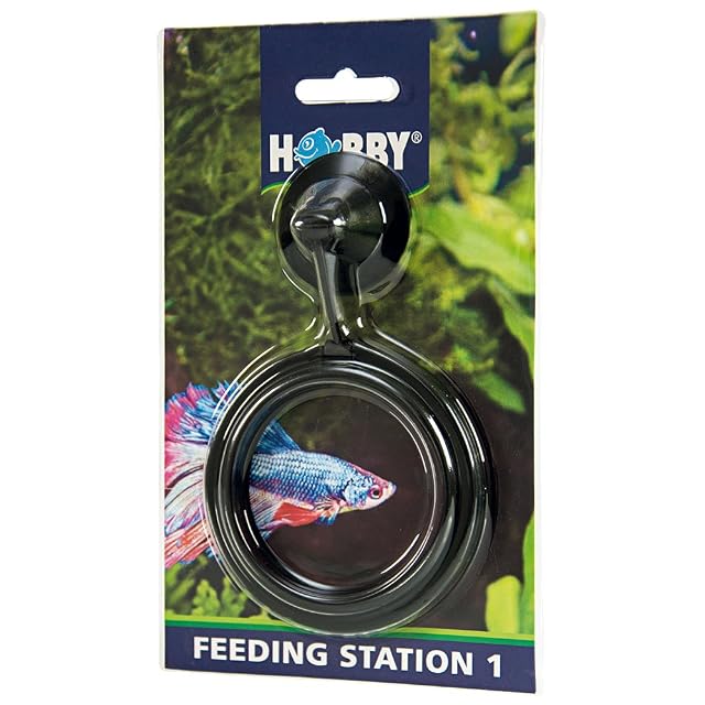 Foto 2 de 6 de Hobby 61303 Feeding Station 1 - Estación de alimentación (Redonda, diámetro de 7,5 cm), Color Negro