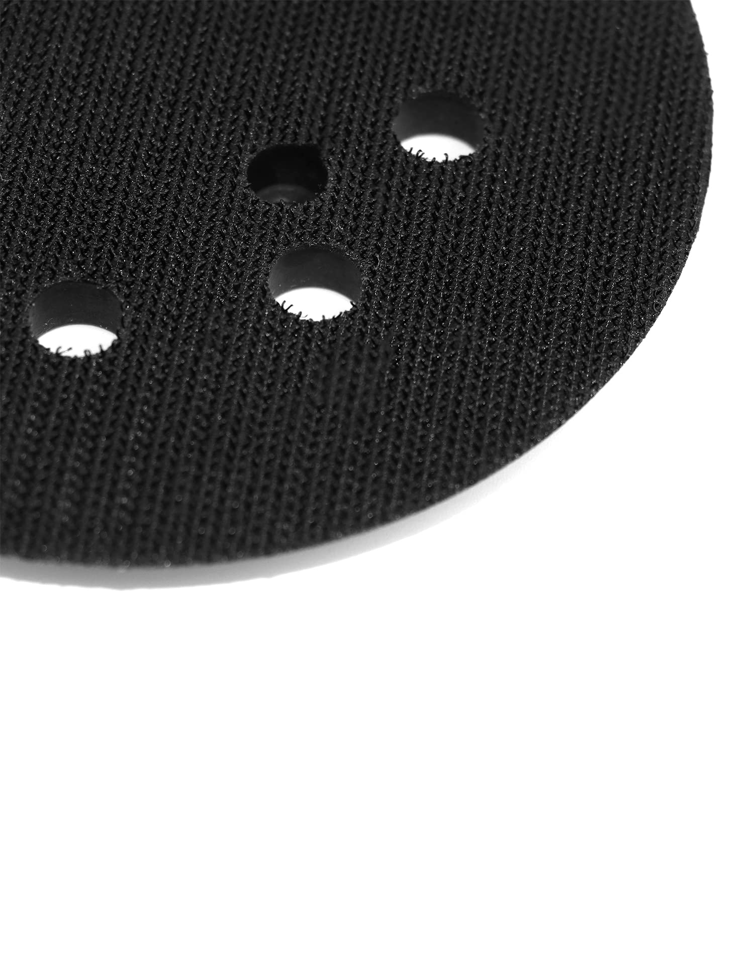 QWORK Platorello Per Smerigliatrice A 8 Fori Da 125mm, Platorello Con Gancio E Passante, Compatibile Con Makita BO5030 BO5031 BO8041 BO5041