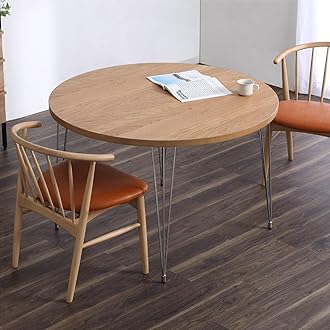 【tac】ラウンドテーブル Amazon｜tac INTERIOR ダイニングテーブル 開梱設置付き 幅120