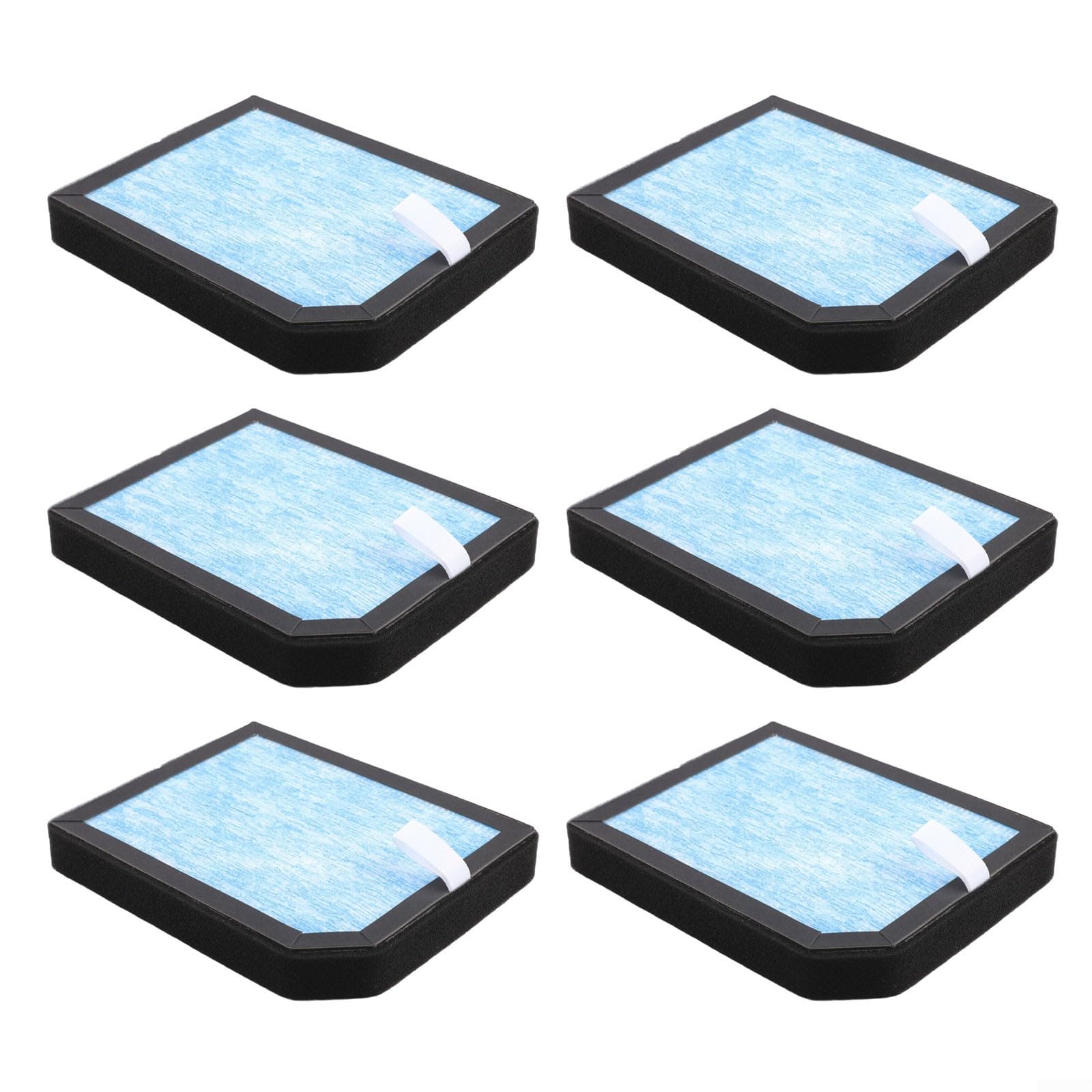 H13 True HEPA Filtros de repuesto para purificador de aire Aircillin AP1501, filtración de 3 etapas con carbón activado, paquete de 4 (paquete de 6)