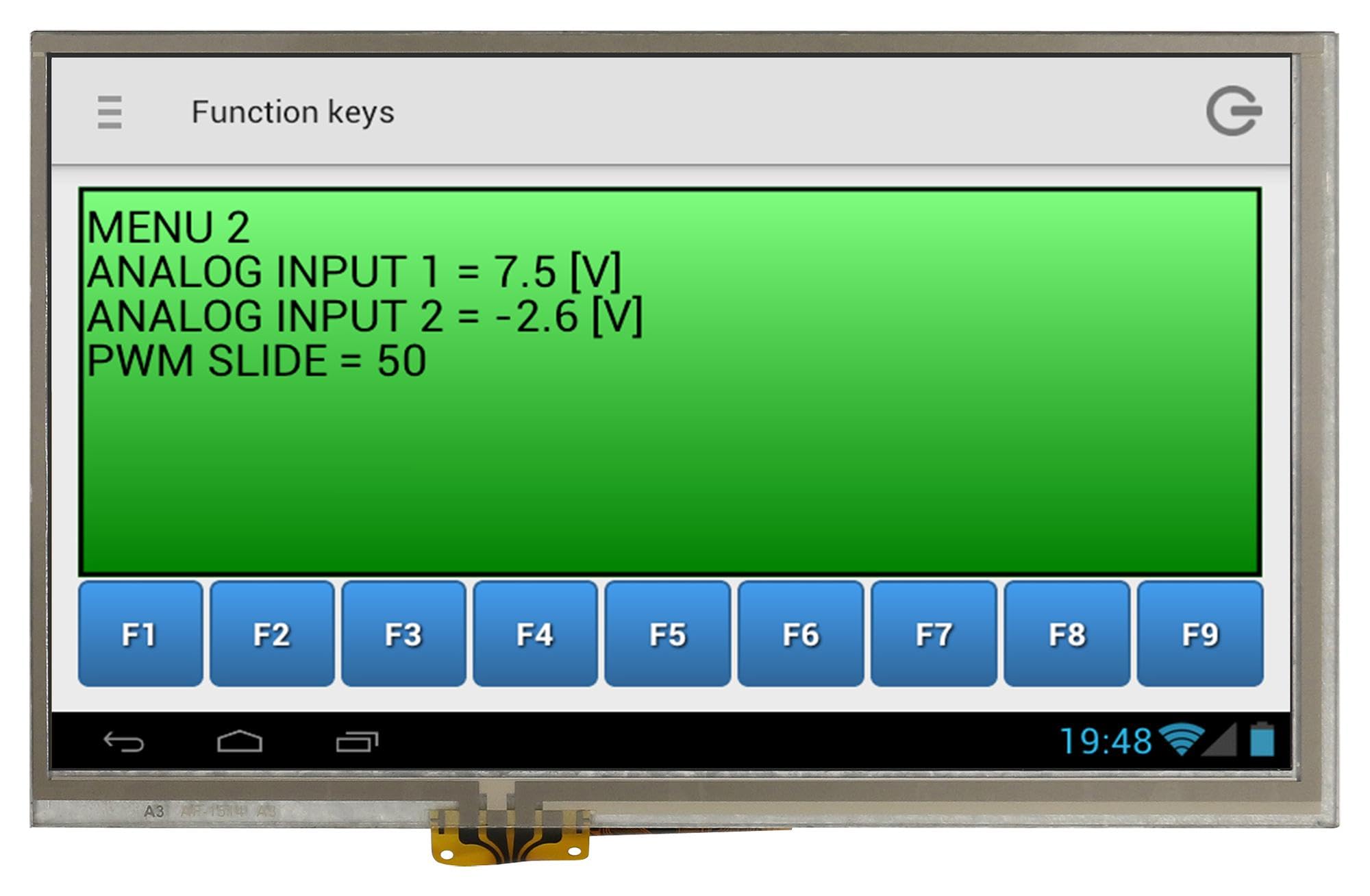 Display LCD, TFT, RGB, LANDSCAPE, 5V, display LCD TFT (MCT070HDMI-B-RTP), confezione da 1