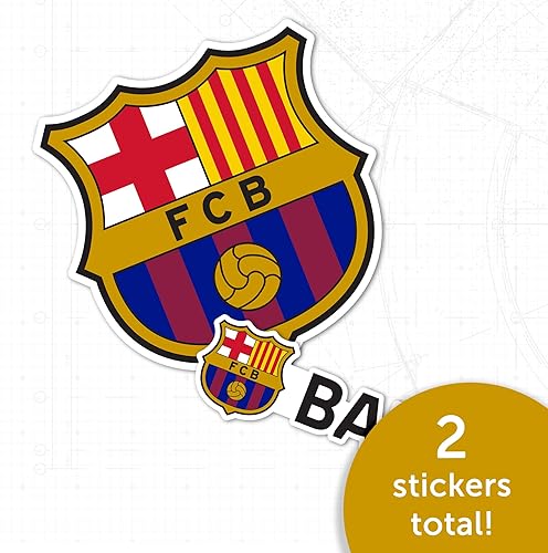 Miniatura 5 de Desert Cactus Adhesivo del FC Barcelona Barça - Lámina de vinilo para fútbol, botella de agua para laptop, hoja de recortes de coche (versión A de 4