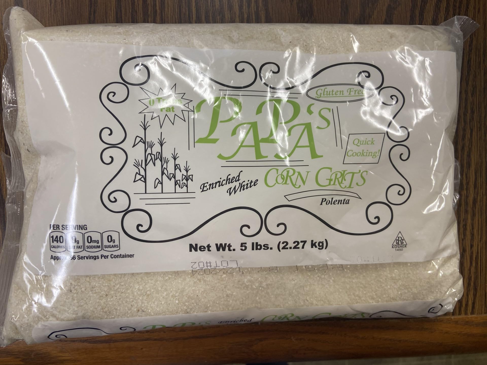 Papa's Corn Grits (5lb)