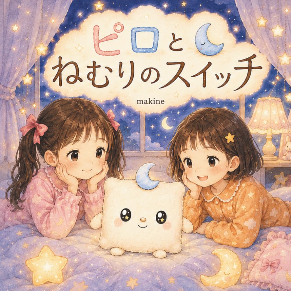 ピロとねむりのスイッチ: おやすみまえの よみきかせ えほん (まくら星人ピロ)