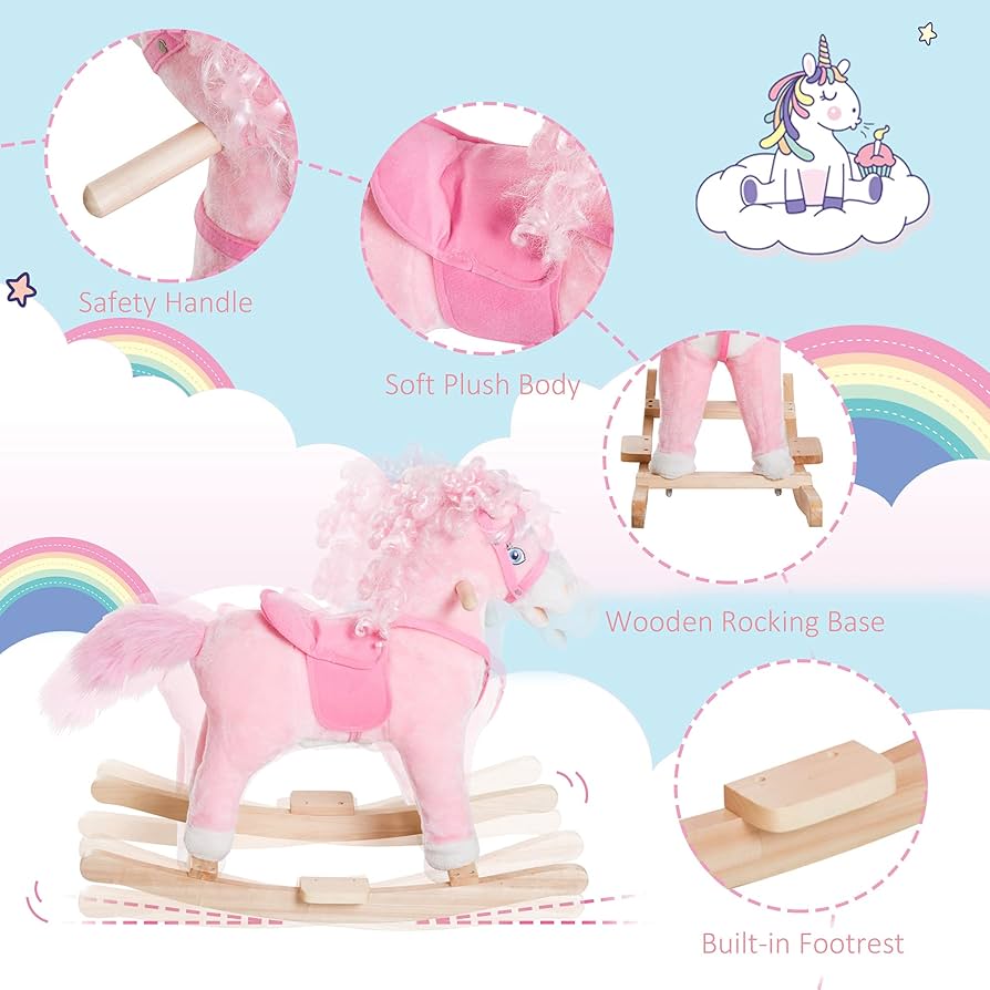 ぬいぐるみ Cushy Pony 馬 ウマ ピンク 入手困難 Cushy