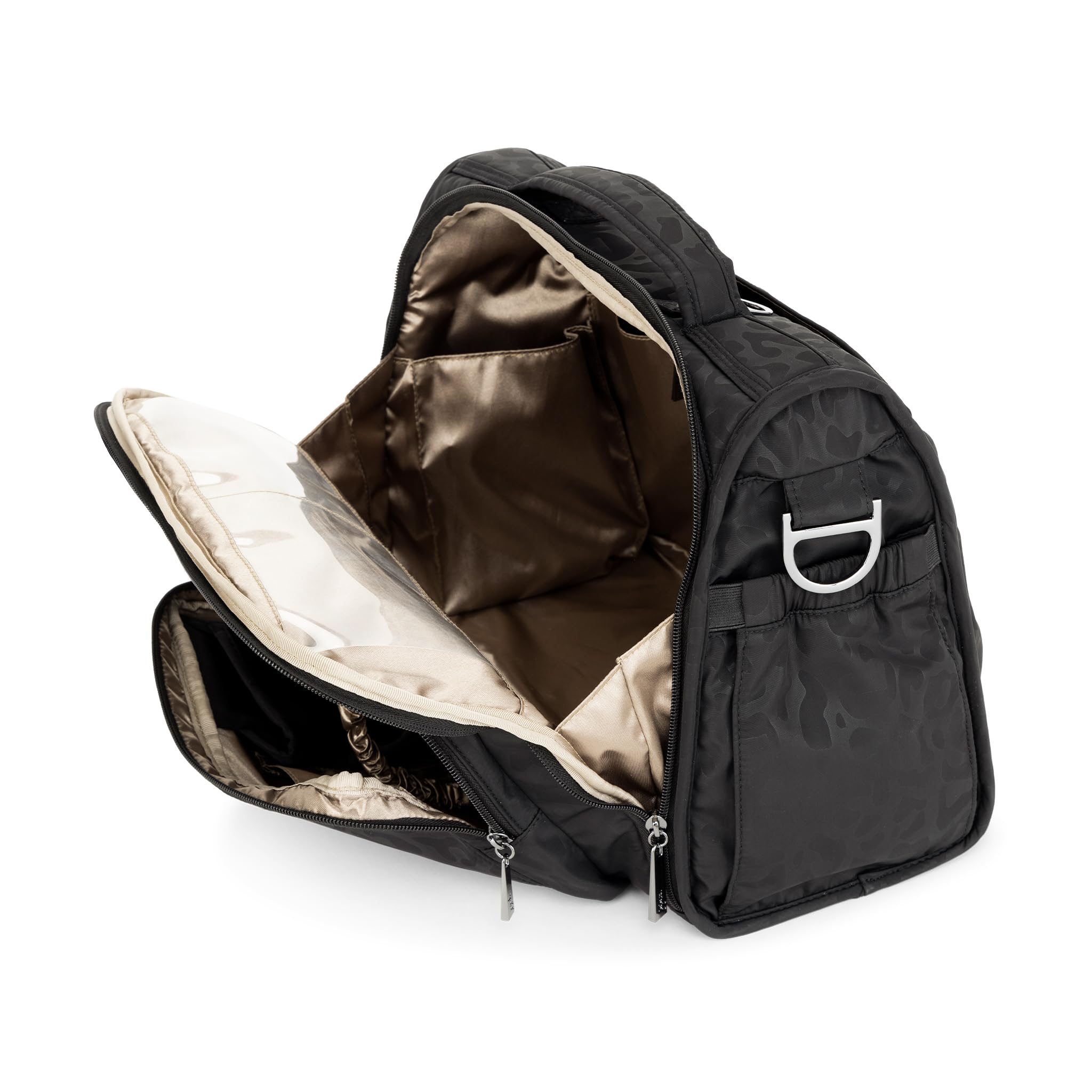 Jujube - BFF - Wickelrucksack mit Wickelunterlage - Black Catwalk Mboss, Black Catwalk Mboss, L, Casual