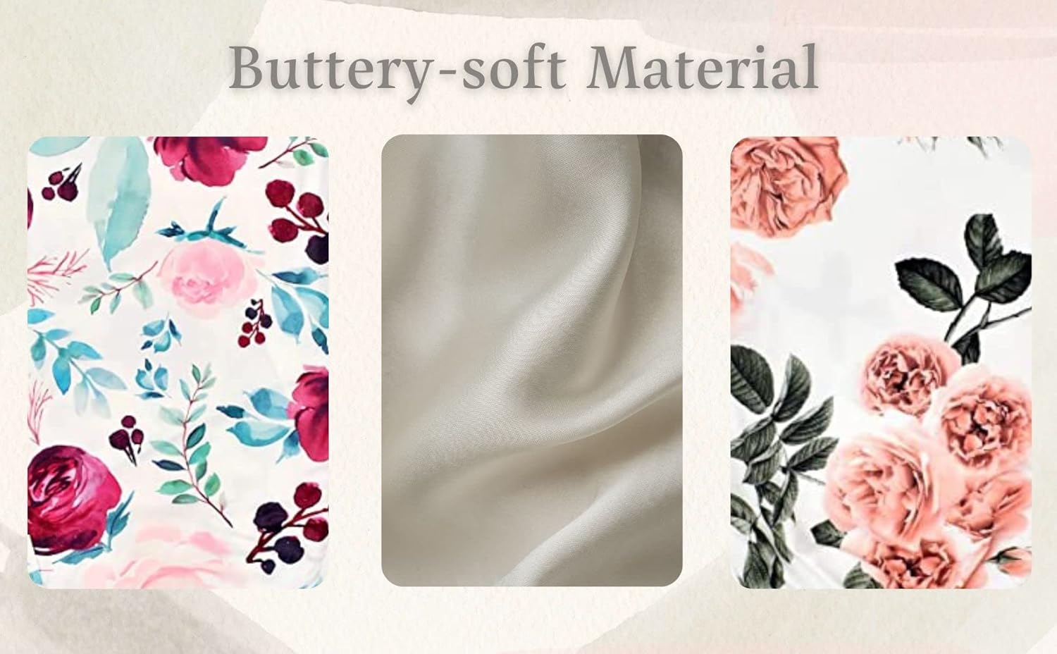 Newborn Baby Sleeper Gown - Knotted Nightgown Coming Home Outfits for Baby Girl - 2-Piece Set With Hat - Image 6