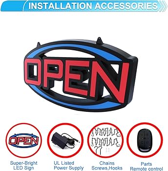 【美品】特大LED ネオン大型オープンサイン LED Energy Plus 51kkhqvTCpL._AC_UF350,