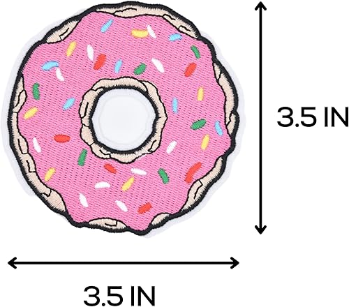 Miniatura 9 de 2 parches para planchar para ropa  Parches bordados para planchar con tema de abeja para ropa, mochilas, jeans, camisa, chaqueta, vestido, sombrero,