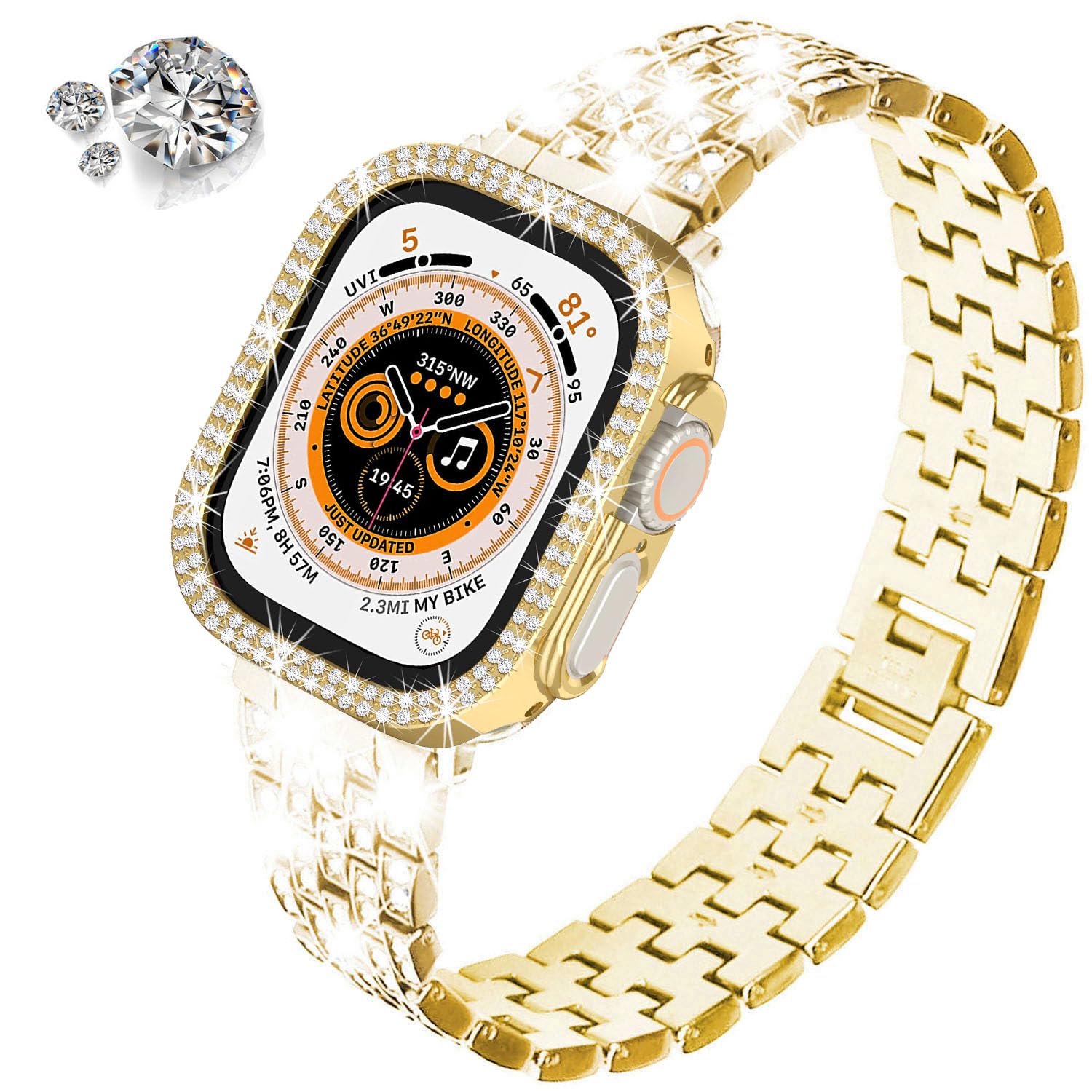 DEALELE Starp and Case Compatible with Apple Watch Ultra 2 / Ultra 49mm - Image 2