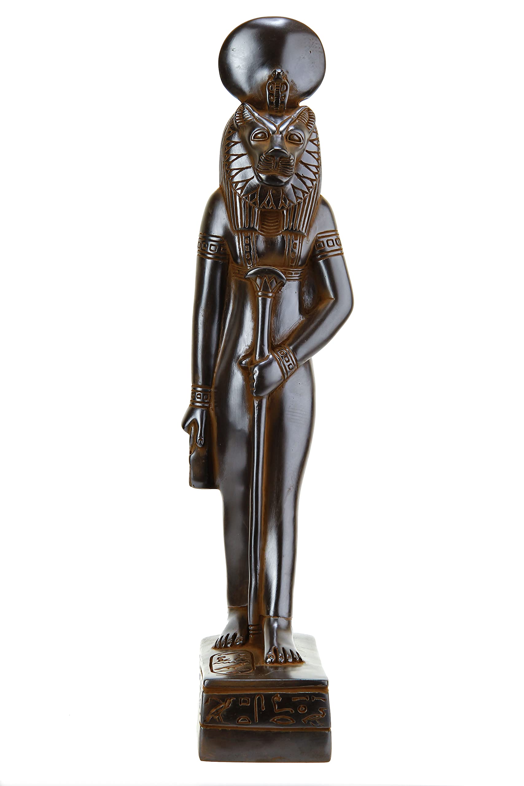Ancient Egyptian statue of Sekhmet, also spelled of Sakhmet, in Egyptian religion, a goddess of war and the destroyer of the enemies of the sun god Re