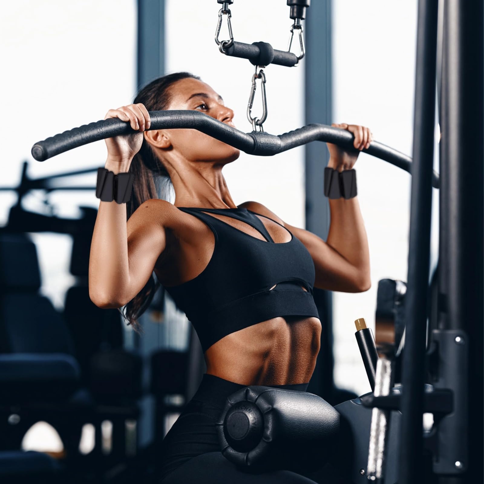 Pesas de muñeca ajustables, pesas de tobillo de silicona y metal para mujer, bandas de fitness para pilates, yoga, correr y entrenamiento de fuerza, juego de 2